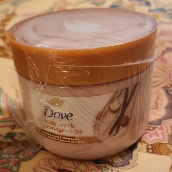 Dove Exfoliating Body Scrub with Brown Lid - Picture 1 of 5